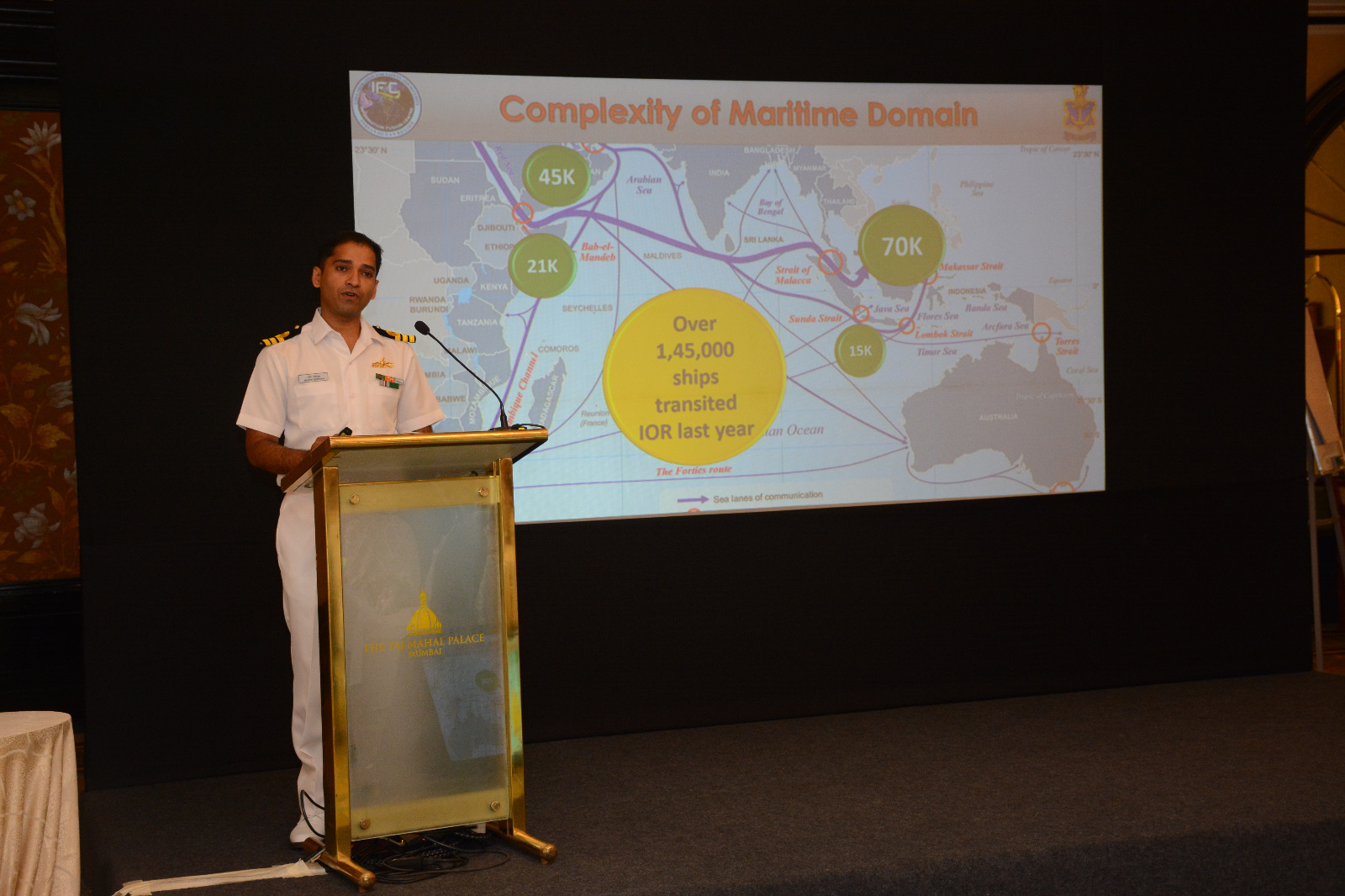 IFC-IOR Participated in India-UK Maritime Security Workshop at Mumbai - 31 Jul-03 Aug 23